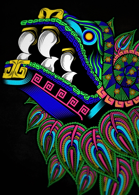 quetzalcoatl head mexican