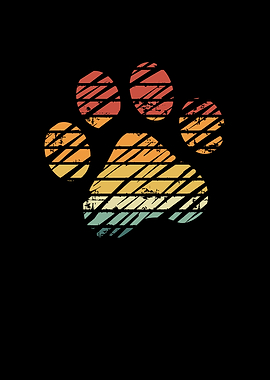 Cats paw retro