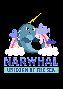 Unicorn Of The Sea Narwhal