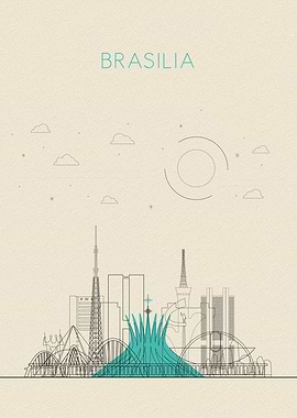 Brasilia Skyline