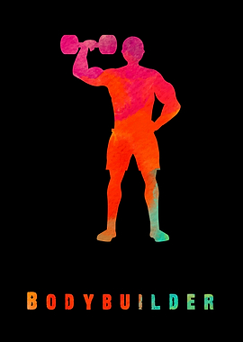 Bodybuilder Colorful