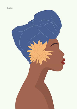 Exotic Black Magic woman