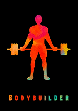 Bodybuilder Colorful
