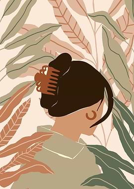 Botanical Modern Woman