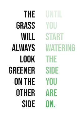 Grass Seems Greener