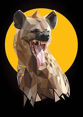 nursery animal hyena