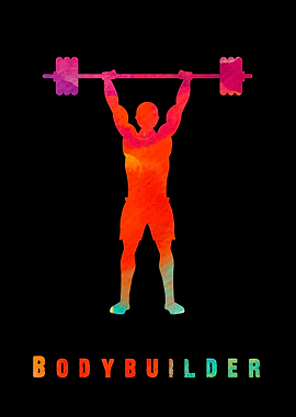 Bodybuilder Colorful