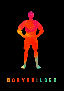 Bodybuilder Colorful