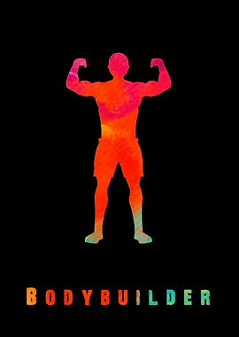 Bodybuilder Colorful
