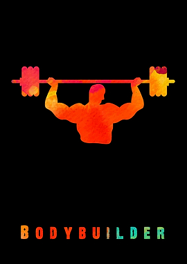 Bodybuilder Colorful