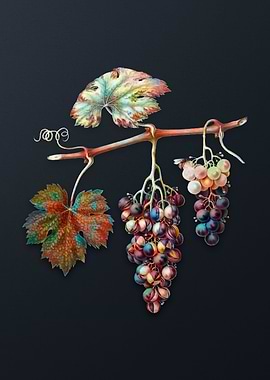 Vintage Summer Grape