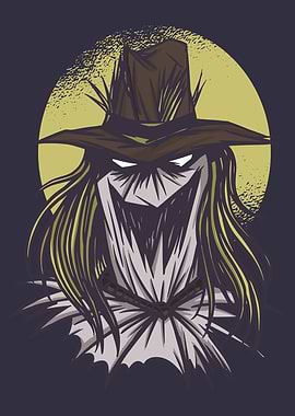 Creepy scarecrow
