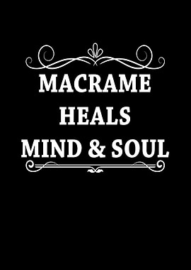 Macrame heals mind soul