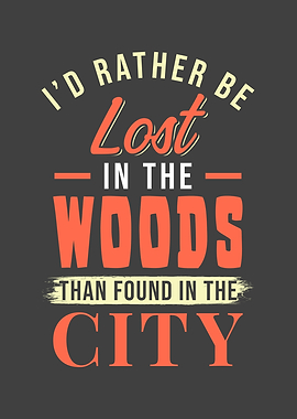 Rather be Lost in the