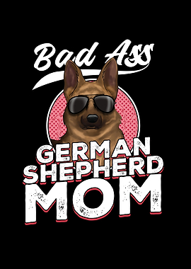 German Shepherd Mom Dog