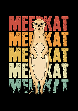 Meerkat vintage