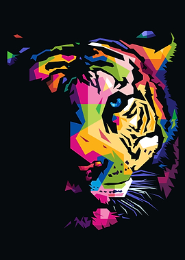 tiger painting