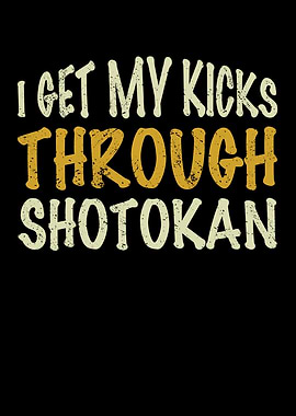 I get my kicks through