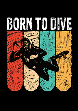 Born To Dive Divers Scuba