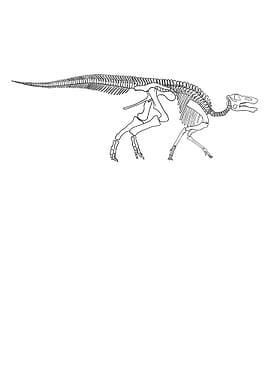Dinosaurier Edmontosaurus
