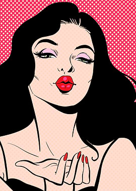 Pop art women