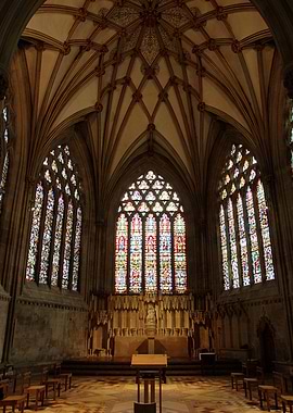 Empty chapel in Cathedral