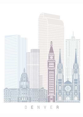 Denver skyline