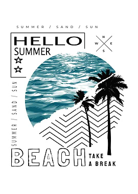 Hello Summer Beach Take A