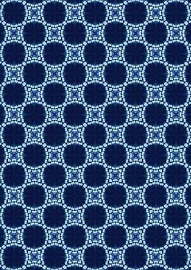 Blue Indigo Moroccan Art