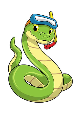 Snake Diver Snorkel