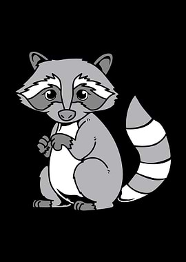 Cute Raccoon