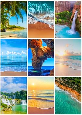 Paradise Collage