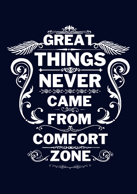 COMFORT ZONE QUOTE
