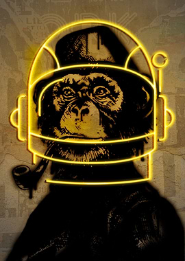 DA STREET MONKEY NEON