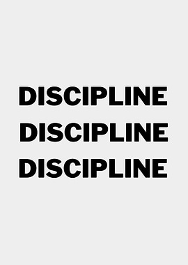 DISCIPLINE