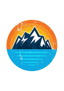 Hiking mountain Sunset