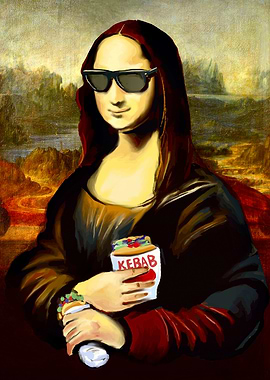 Mona lisa kebab food