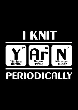 Funny Yarn Periodic Table