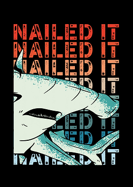 Nailed it retro shark