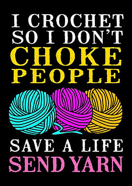 Funny Crochet Living Room