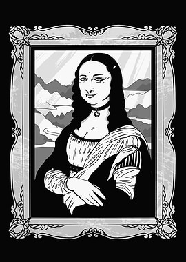 Gothic mona lisa