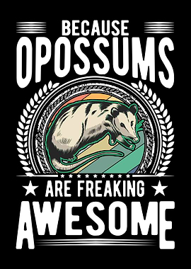Opossum Are Awesome Possum