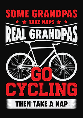 Bicycle Cycling Grandpa