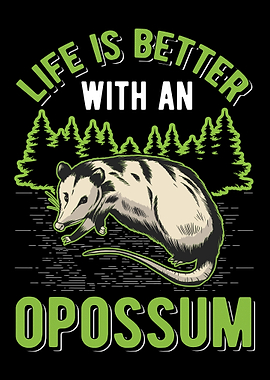 Opossum Gift Possum