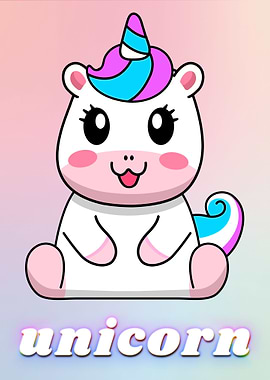Cute Baby Unicorn
