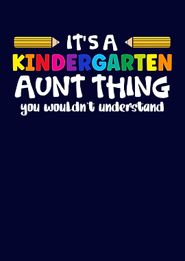 Kindergarten Aunt