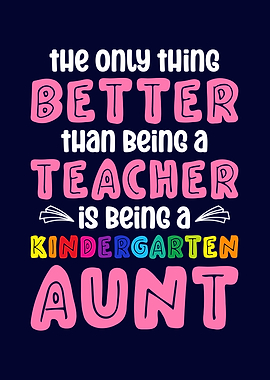 Kindergarten Aunt
