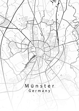 Muenster City Map