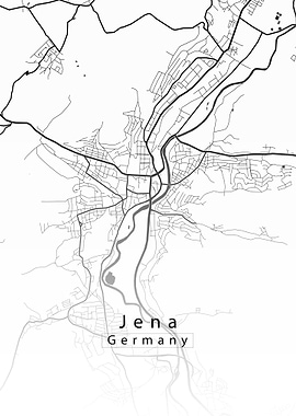 Jena City Map