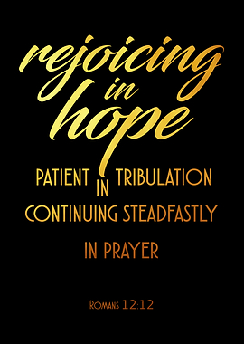 Rejoicing In Hope Gold